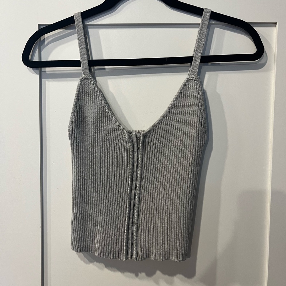 Grey zara tank